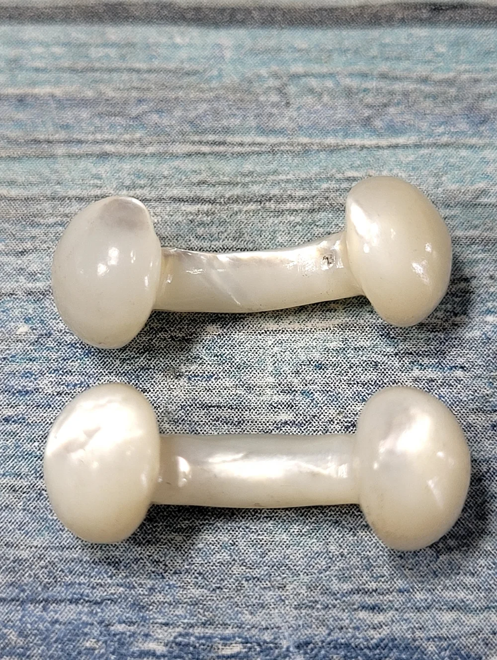Mother of Pearl Cufflinks.